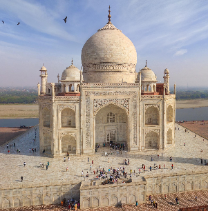Mausoleo del complejo arquitectónico Taj Mahal