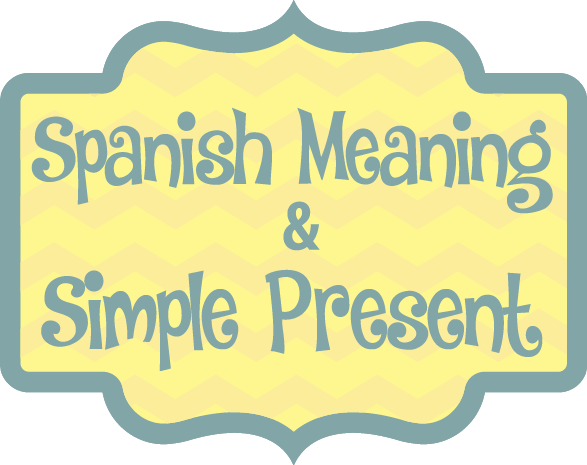 spanish and present