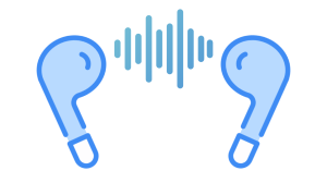 imagen de dos auriculares inalámbricos.