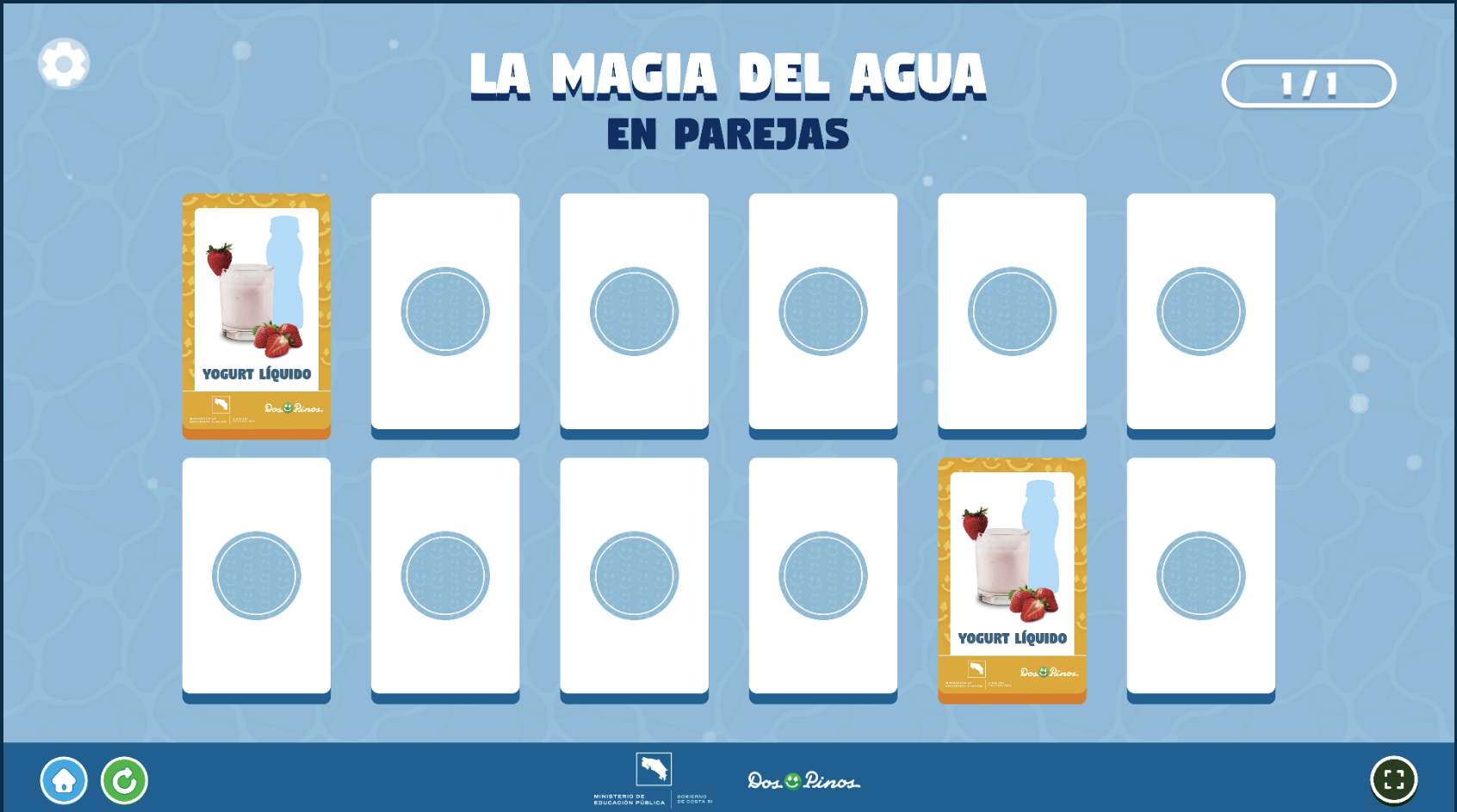 Imagen del juego La magia del agua en parejas